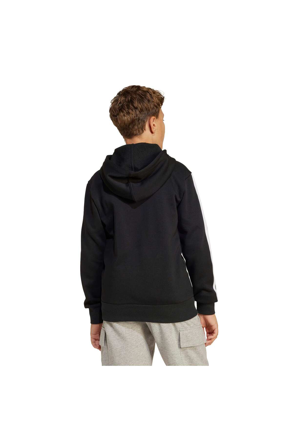 سویشرت پسرانه مشکی adidas | JD6494 اورجینال - تصویر 4