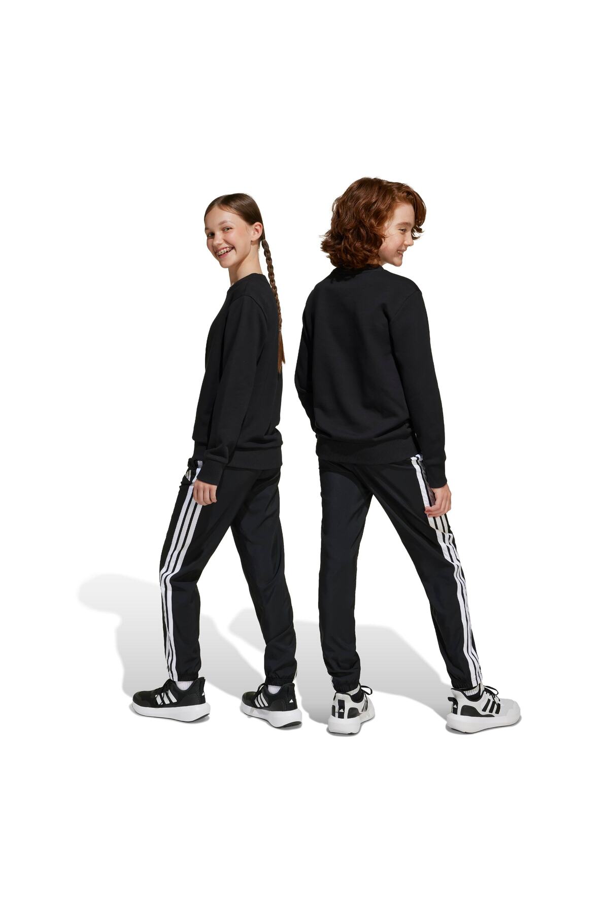 شلوار گرمکن پسرانه مشکی آدیداسadidas | JD6500 اورجینال - تصویر 8