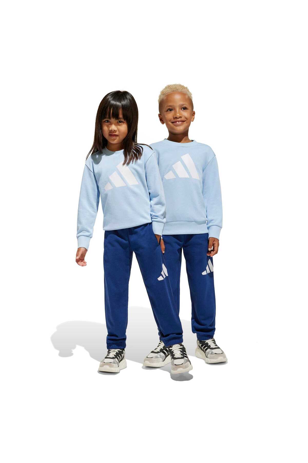 شلوار گرمکن پسرانه آبی آدیداسadidas | JC9729 اورجینال - تصویر 10