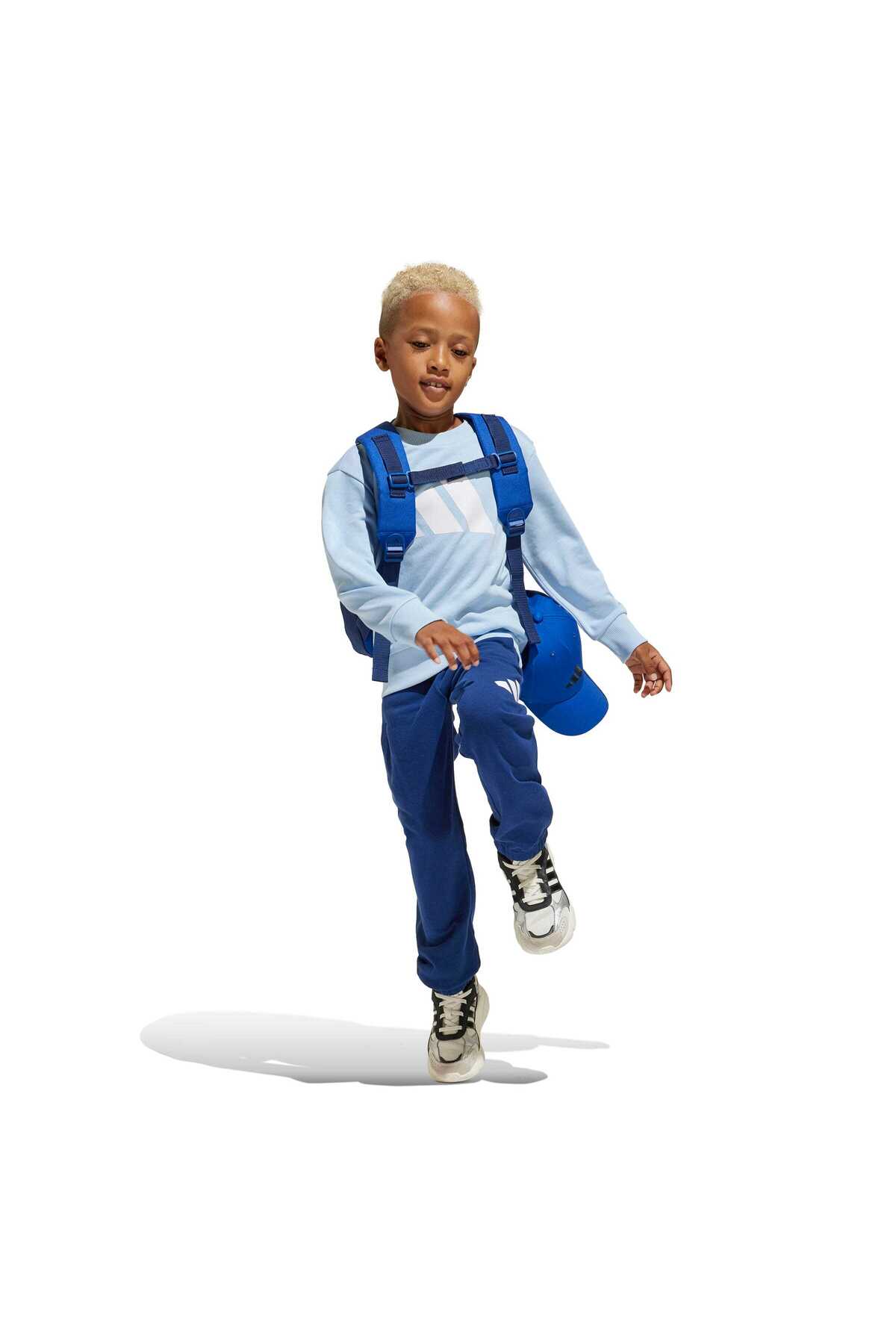 شلوار گرمکن پسرانه آبی آدیداسadidas | JC9729 اورجینال - تصویر 6