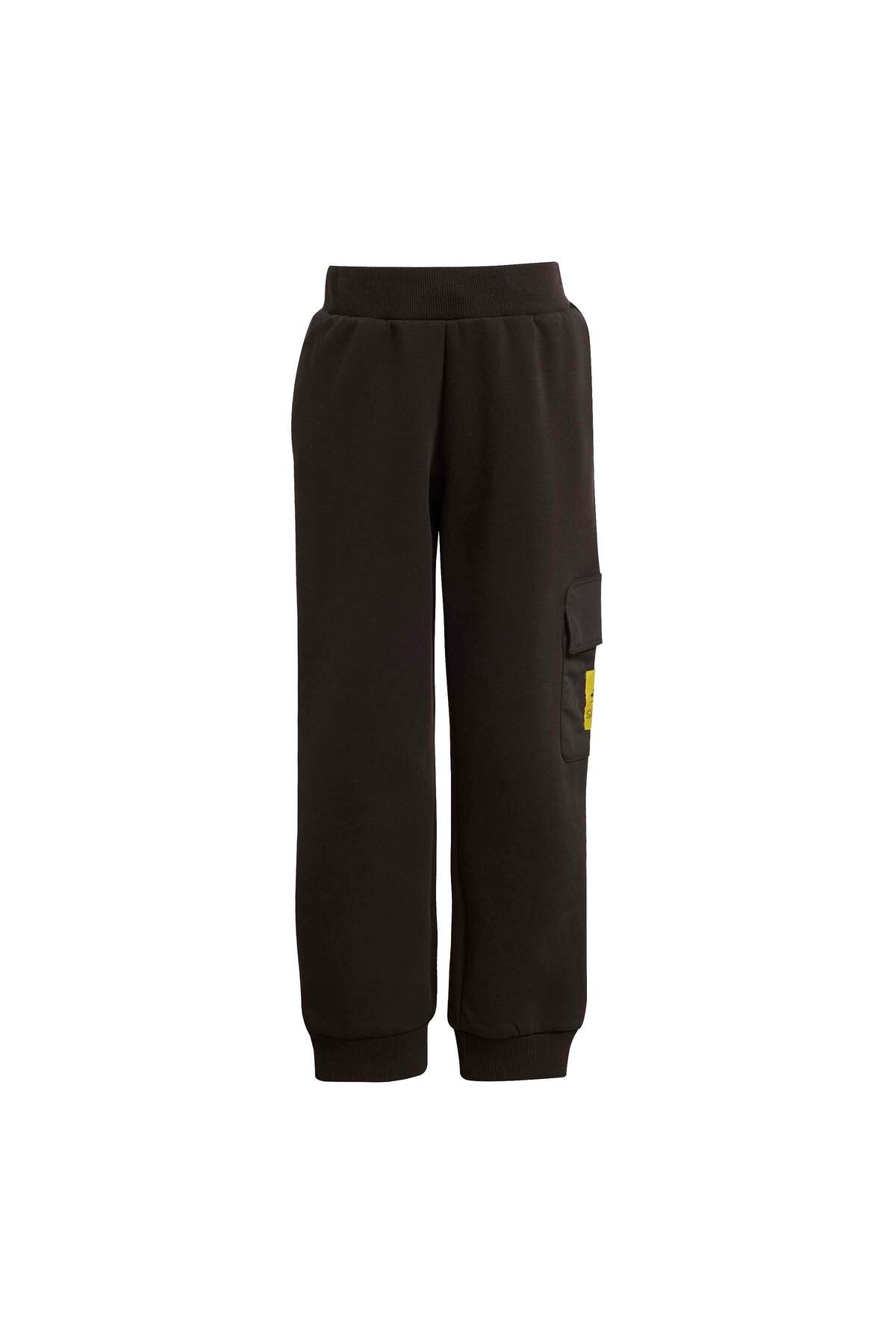 شلوار گرمکن پسرانه بژ آدیداسadidas | JL9197 اورجینال - تصویر 6