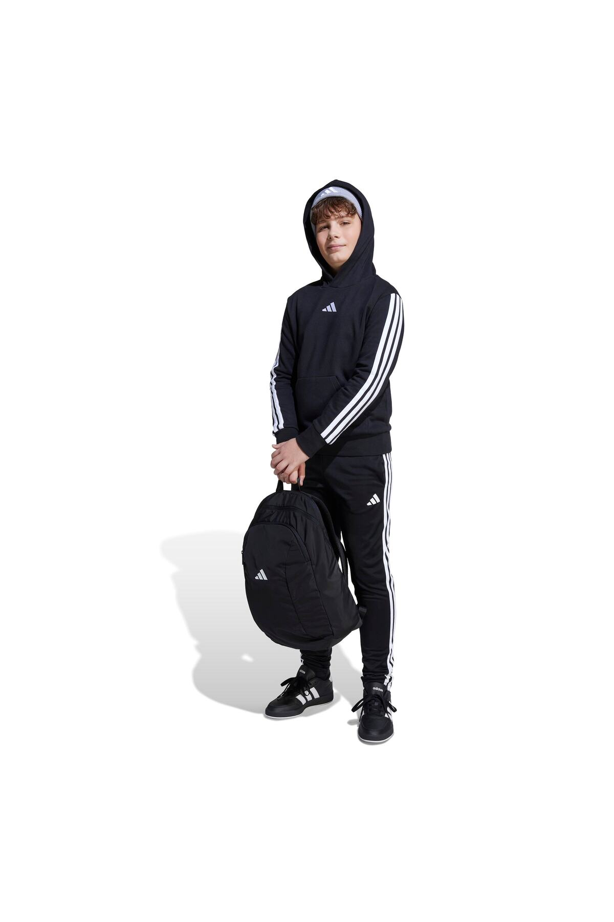سویشرت پسرانه مشکی adidas | JN2416 اورجینال - تصویر 4