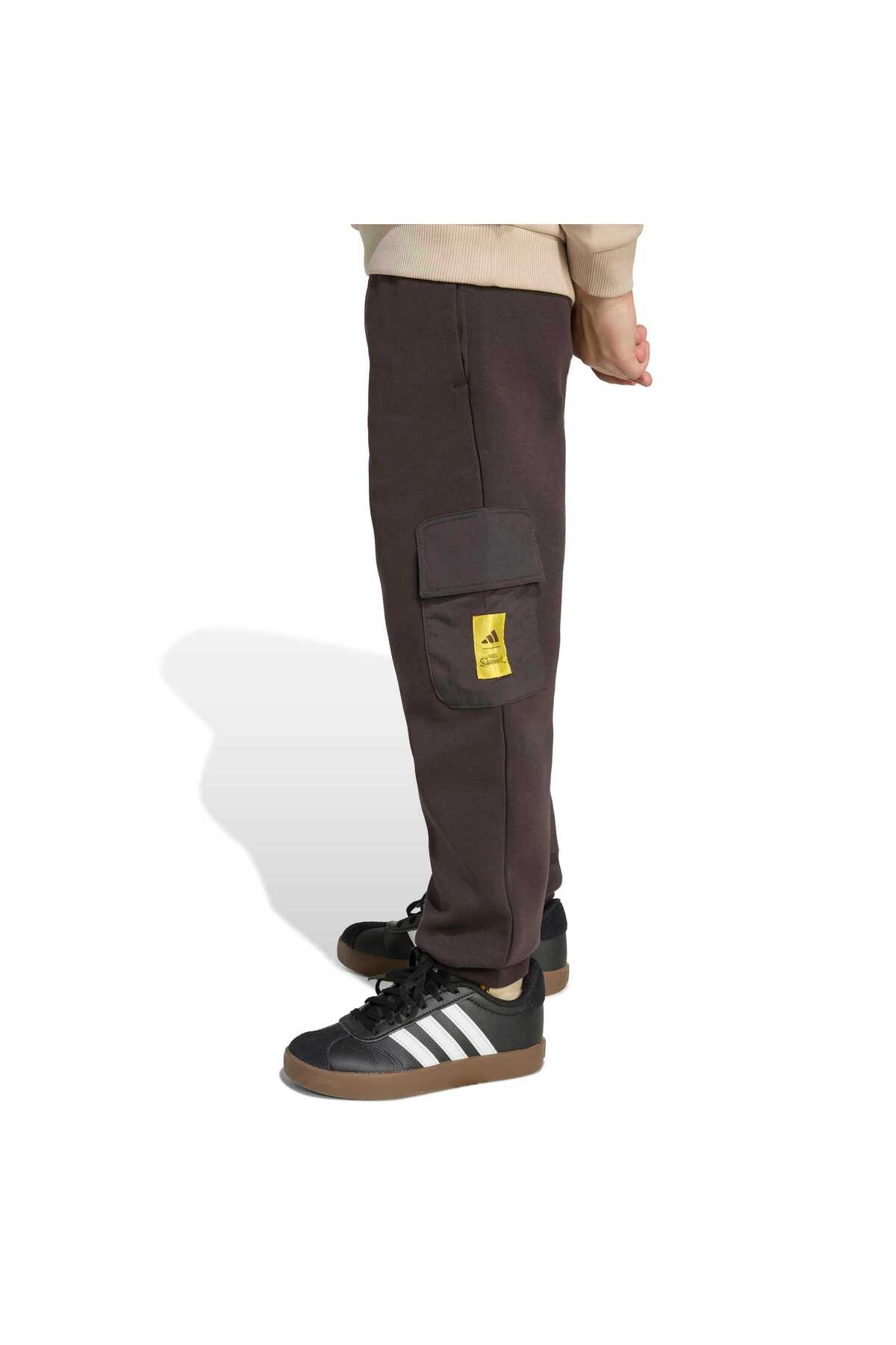 شلوار گرمکن پسرانه بژ آدیداسadidas | JL9197 اورجینال - تصویر 11