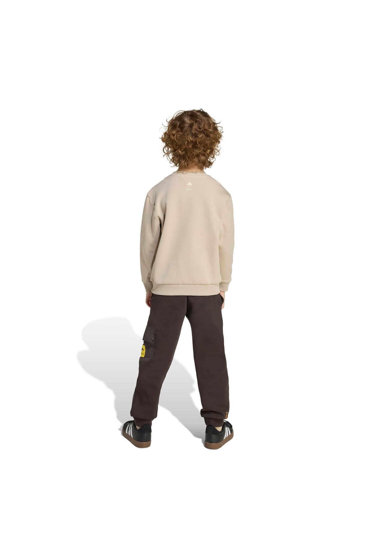 شلوار گرمکن پسرانه بژ آدیداسadidas | JL9197 اورجینال - تصویر 8