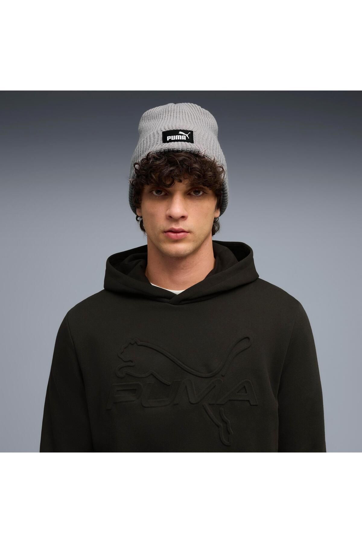 Puma-Essentials High Crown Beanie Unisex Beanie 3