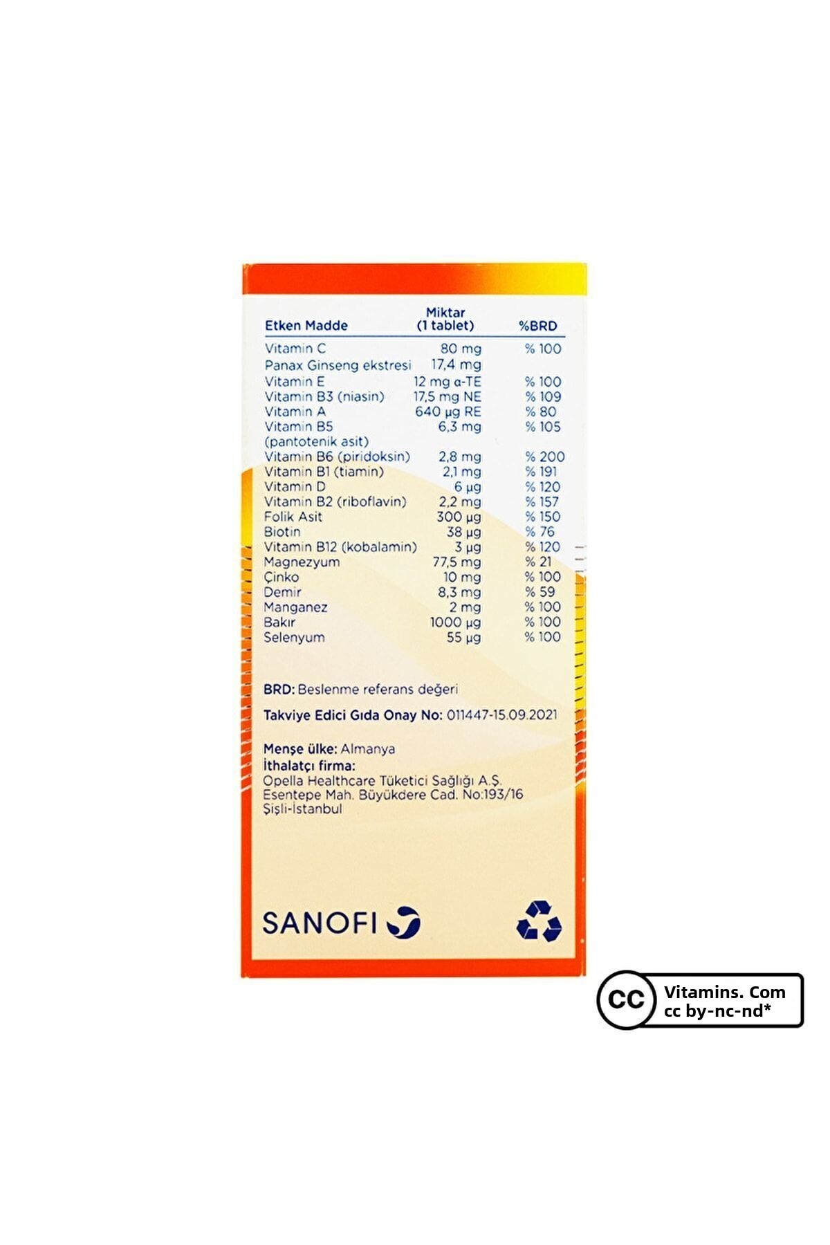 Pharmaton-Vitality 100 Tablet Multivitamin8683060010213 3