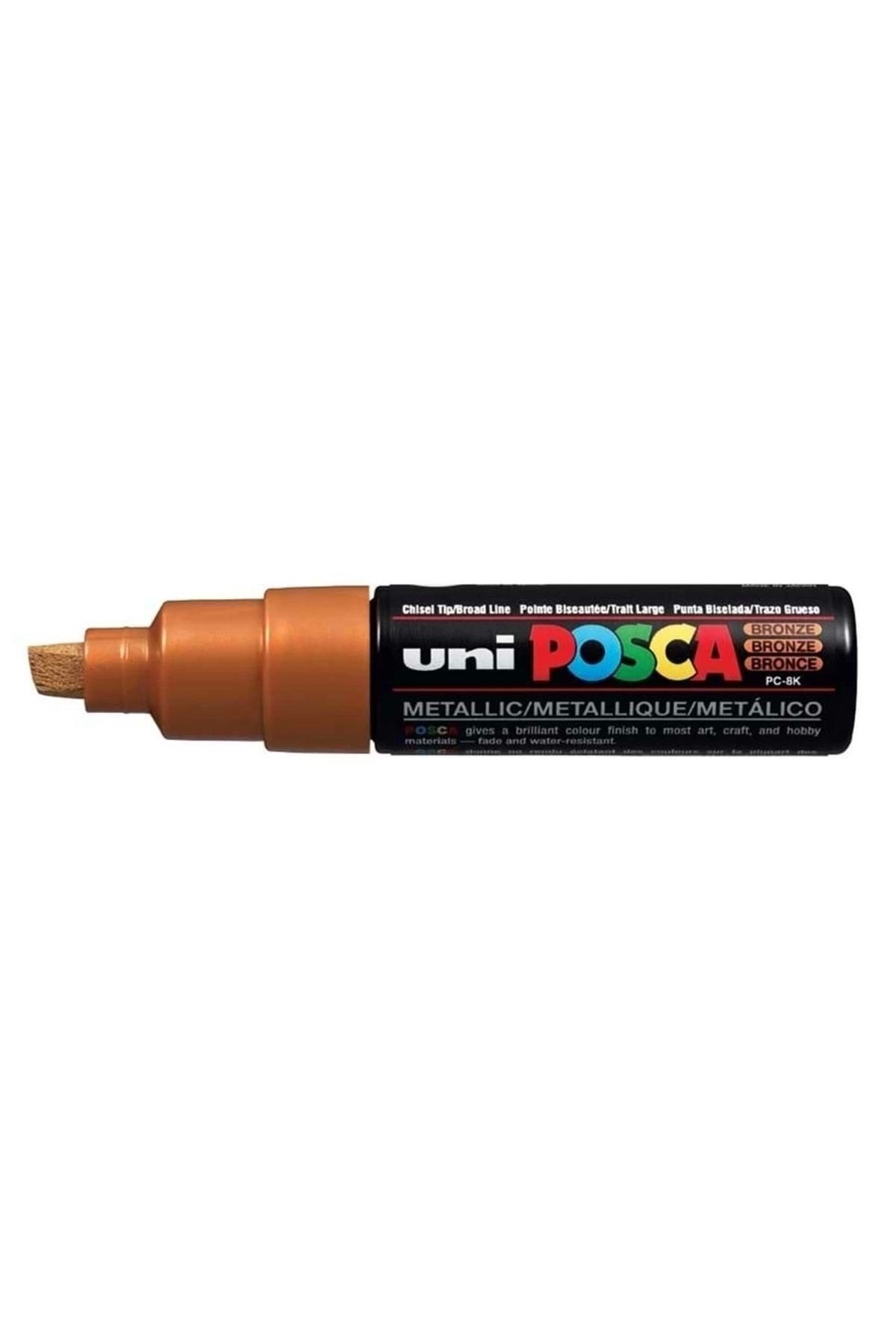 Uni-Bronze Poster Marker - Posca 8.0 Water Based, Pc-8k 1