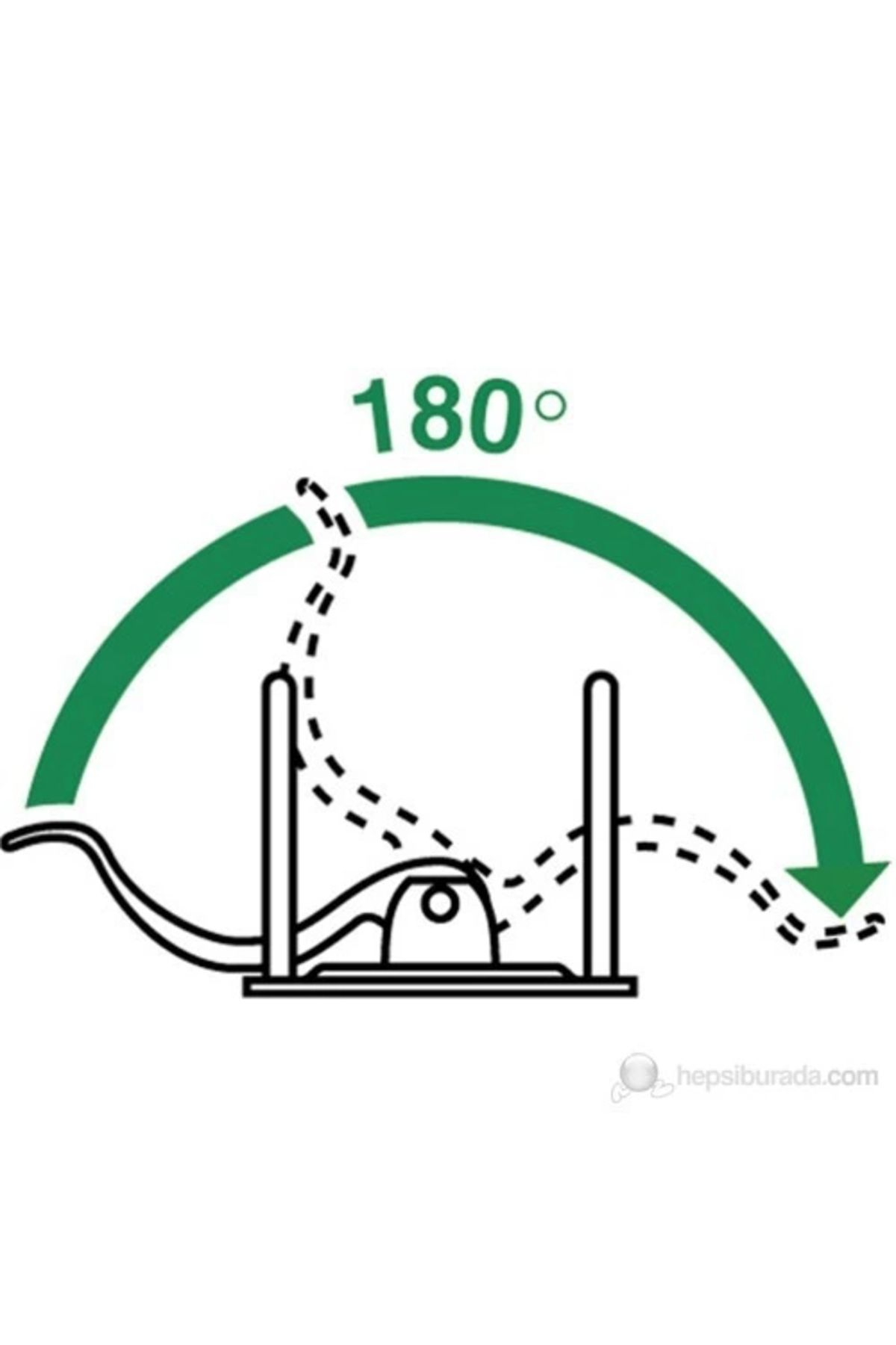 Leitz-مجلد مكتب بلاستيكي ضيق أصفر - 1015t 6