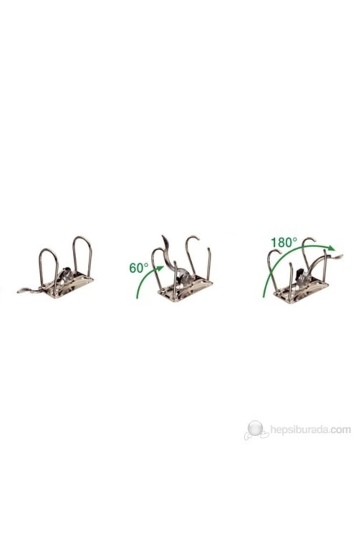 Leitz-مجلد مكتب بلاستيكي ضيق أصفر - 1015t 4