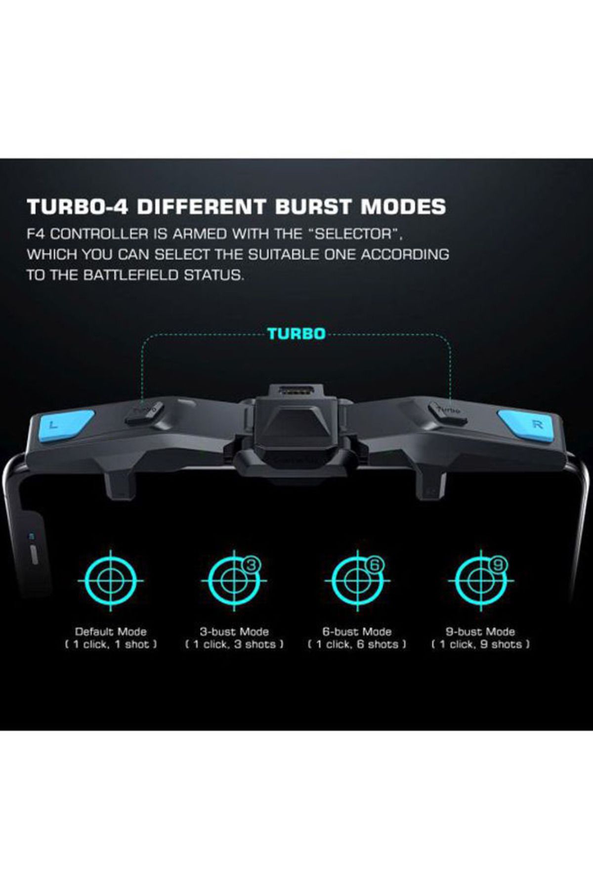 Primo Plus-F4 Mobile Gaming Joystick - Wireless 7