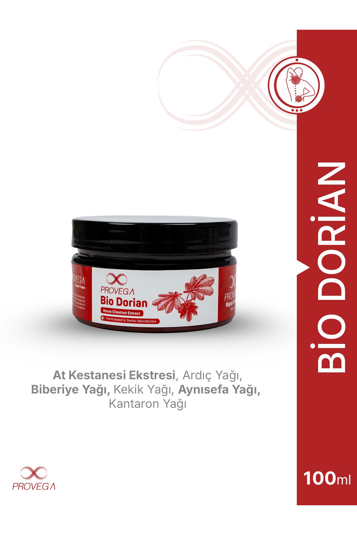 Provega-(Set of 2) Platinum Multi Complex Hydrolyzed Collagen & Bio Dorian 100% Natural Horse Chestnut Cream 4
