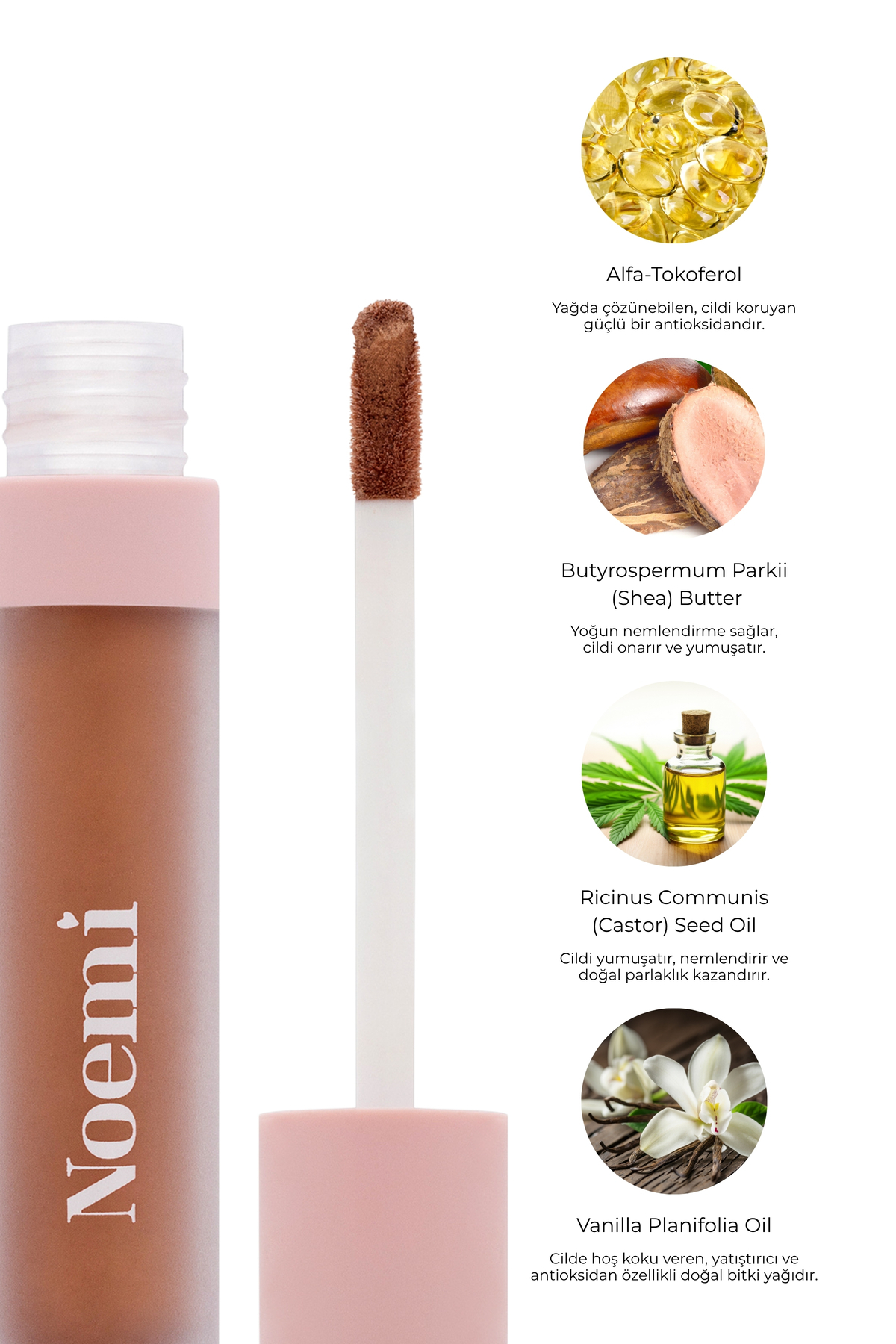 Lip & Cheek / Tint - Besleyici Özellik - 05 Shine / Aydınlatıcı - Renklendirme — سرمه‌ای 66364585 — تصویر 4 از 8