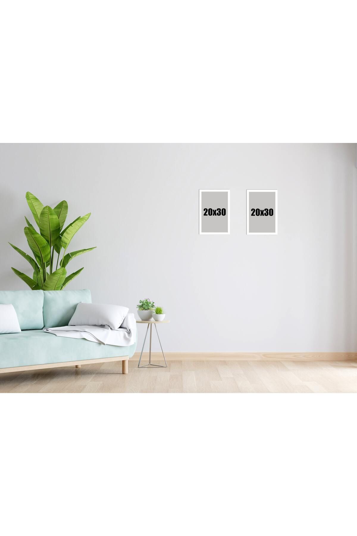 Yoko Home 20x30 Beyaz Çerçeve Seti – 1’li / 2’li / 3’lü / 6’lı / 9’lu Boş Duvar Çerçevesi