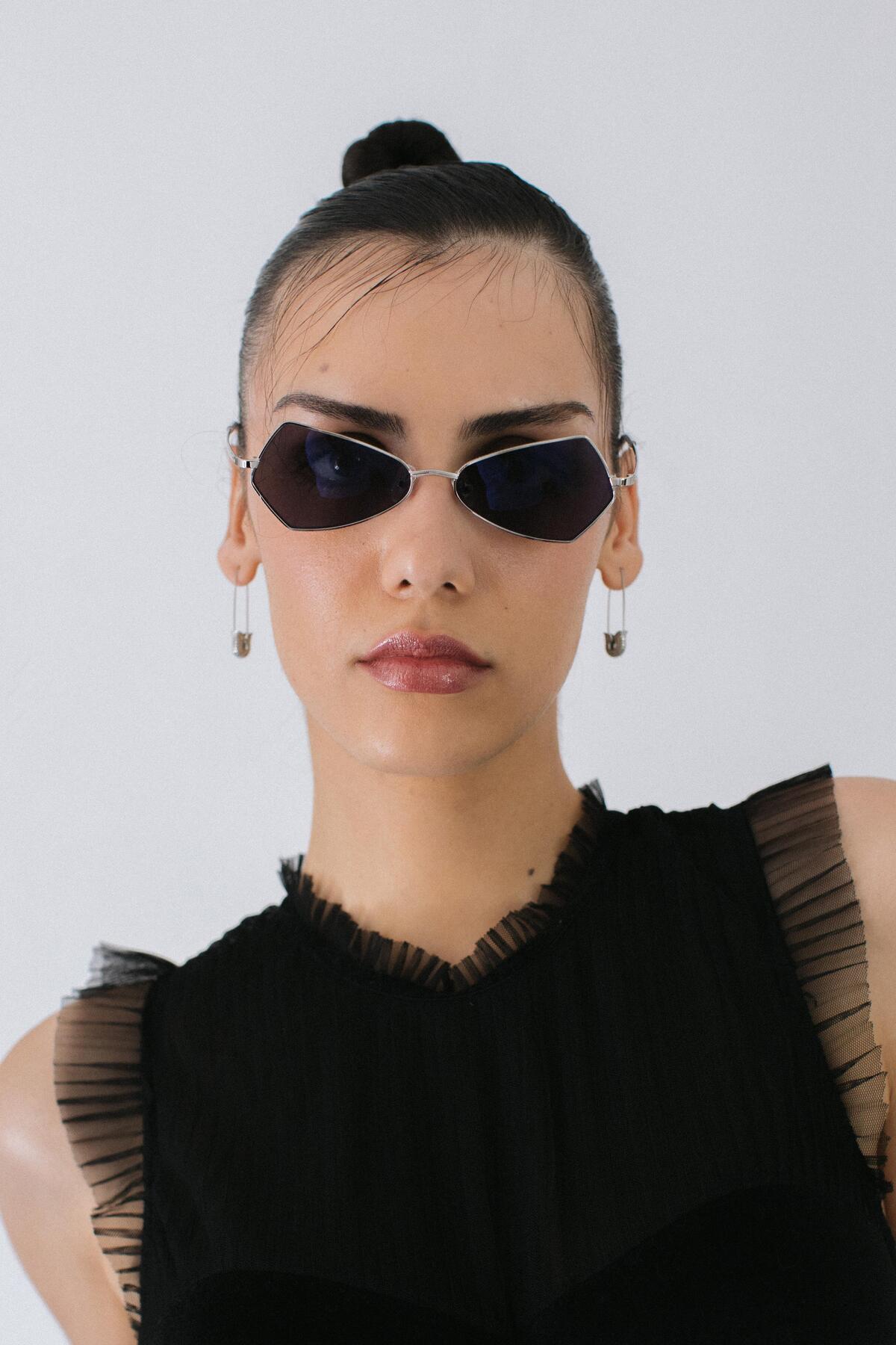 Woodpecker Silver Black Sunglasses