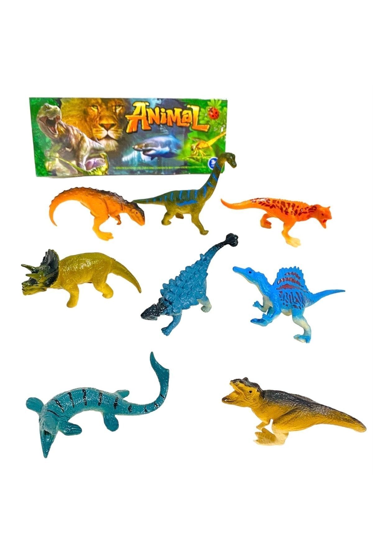 tmtoysandmore Dinazor Hayvan Seti 8 Model Birlikte Et Malzeme