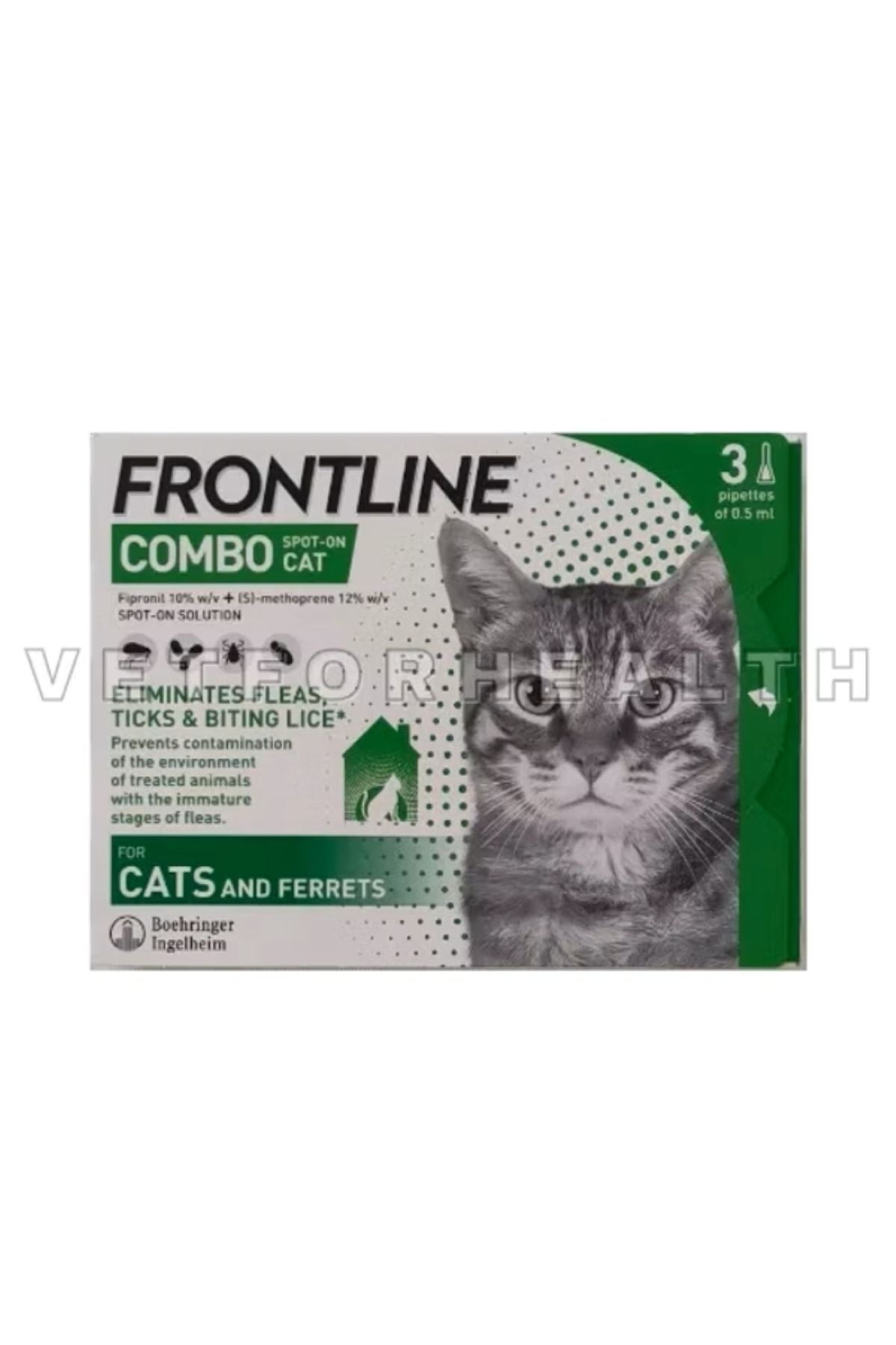 BesteVet Frontline- Combo Kediler için Damla STT:2026