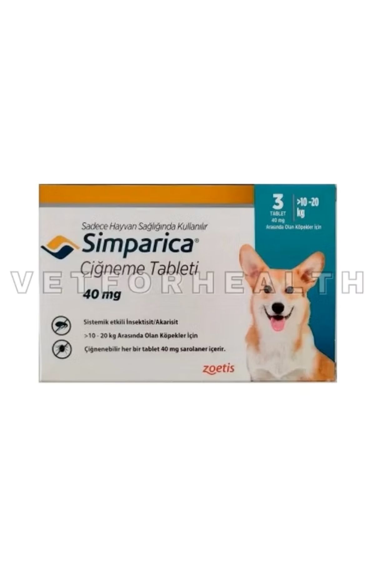 BesteVet Simparica 10-20 Kg Köpekler için STT:2026