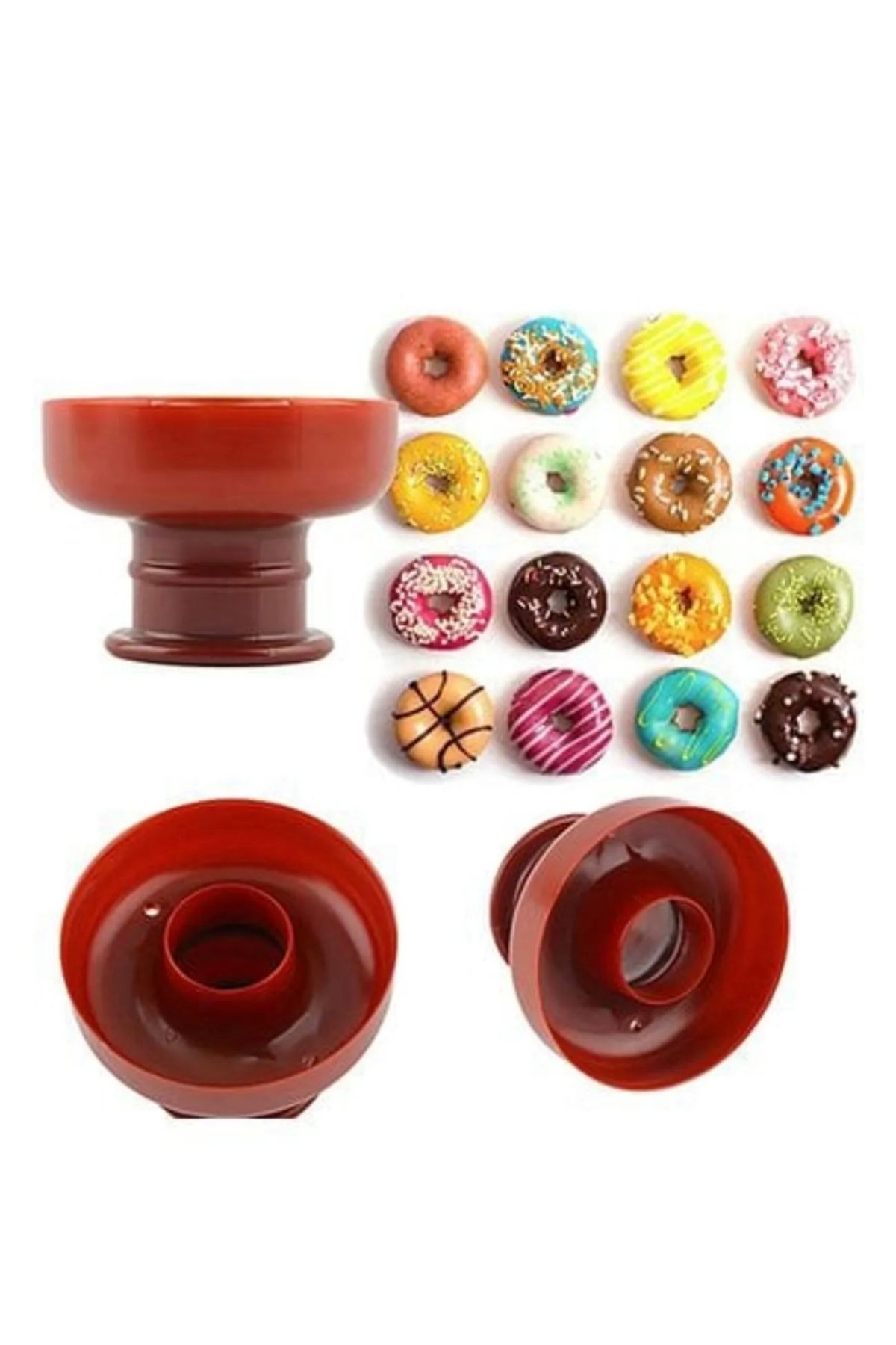 btmhome 1 Adet Donut Şekillendirici Kalıp Hamur Şekillendirici Kalıp