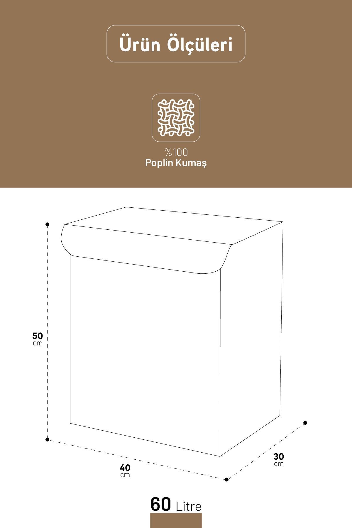 İronika-Baby Box with Lid Closet Organizer Toy Items Laundry Storage Box Organizer 4