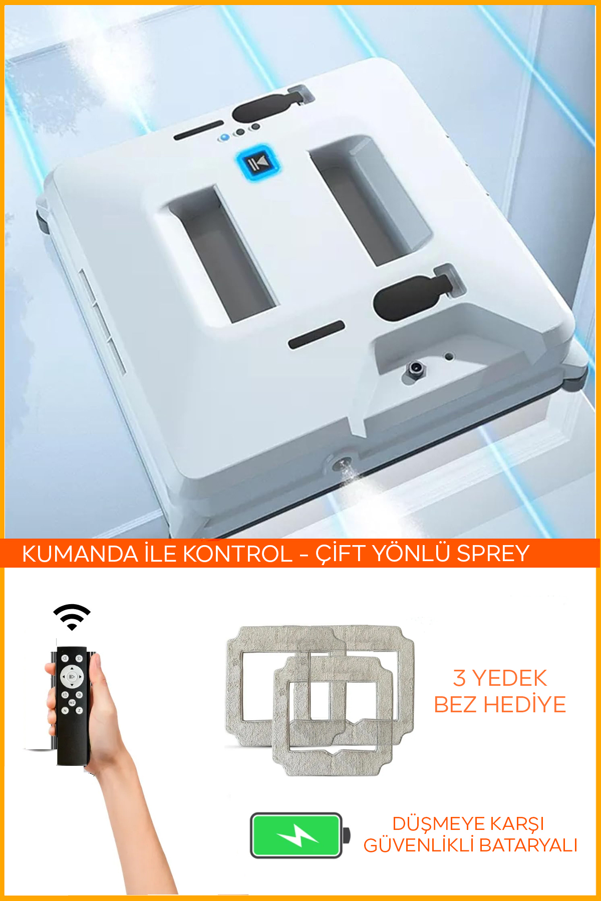 Wın3030 Otomatik Cam Silme Robotu