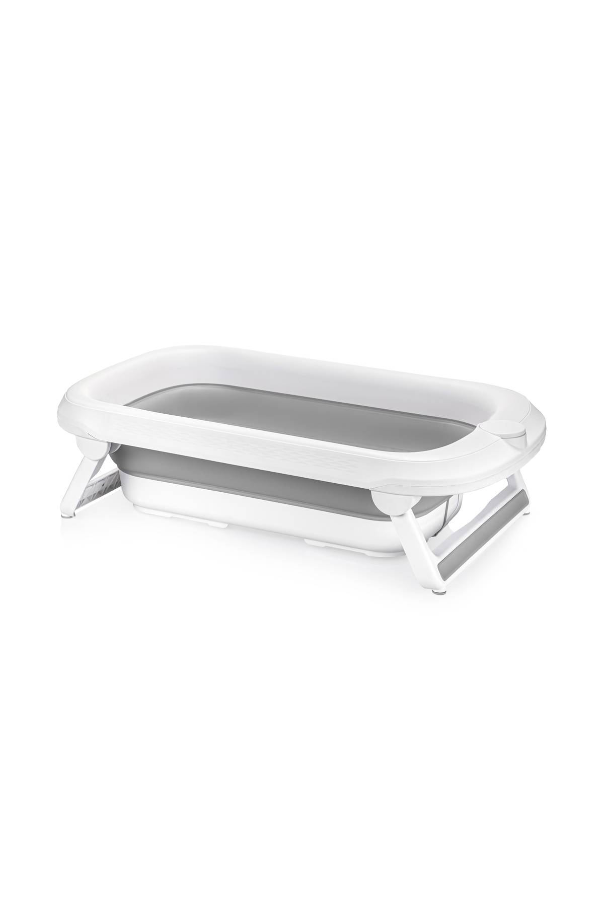 Zuu Baby Aqua Nest Bebek Küveti Lüks 3 Lü Set Katlanır 45 Litre Gri fotoğrafı 5 (önizleme)