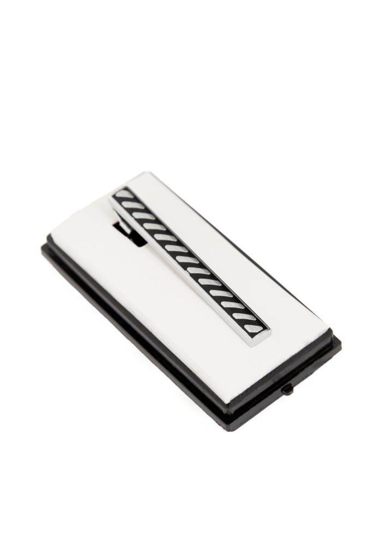  سنجاق کراوات طرح‌دار مشکی و نقره‌ای