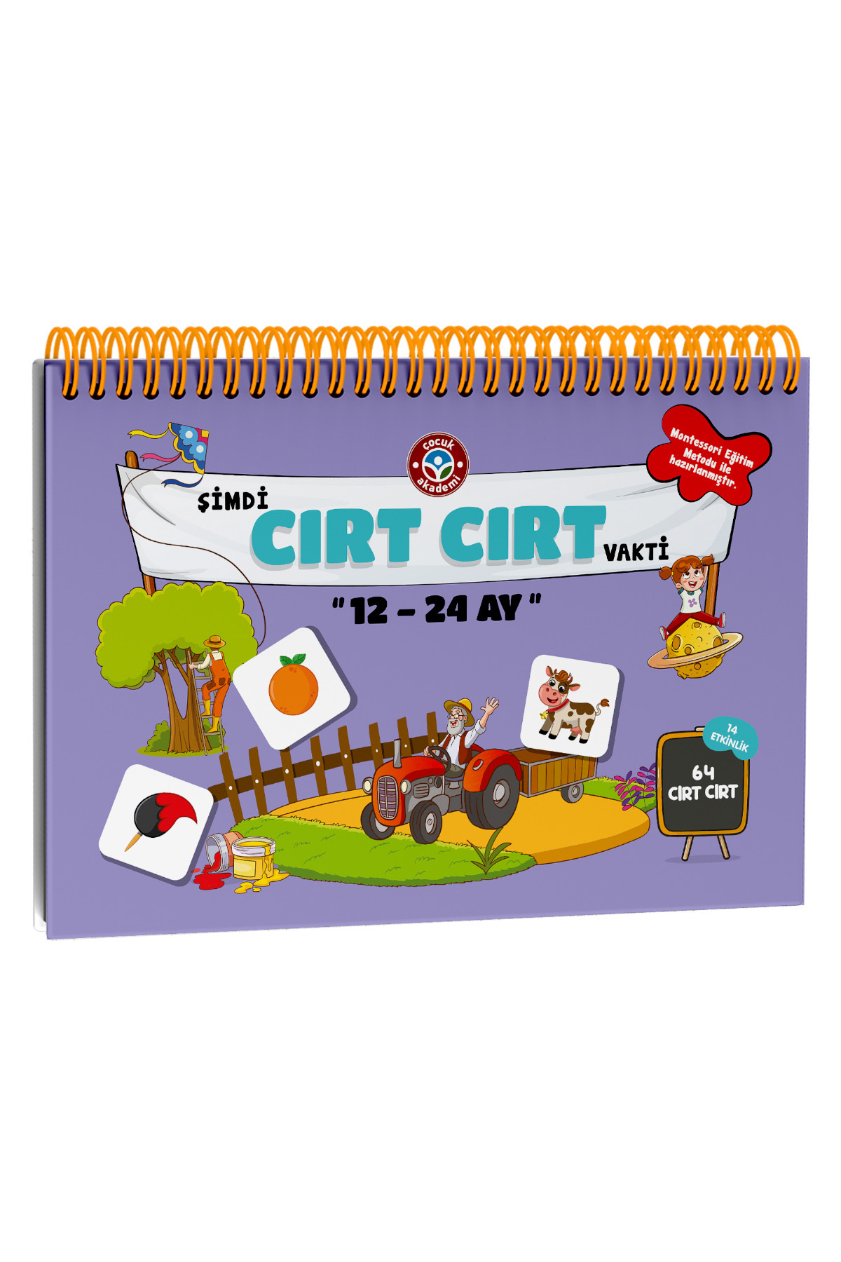 Çocuk Akademi 12-24 Ay Cırt Cırt Aktivite Serisi