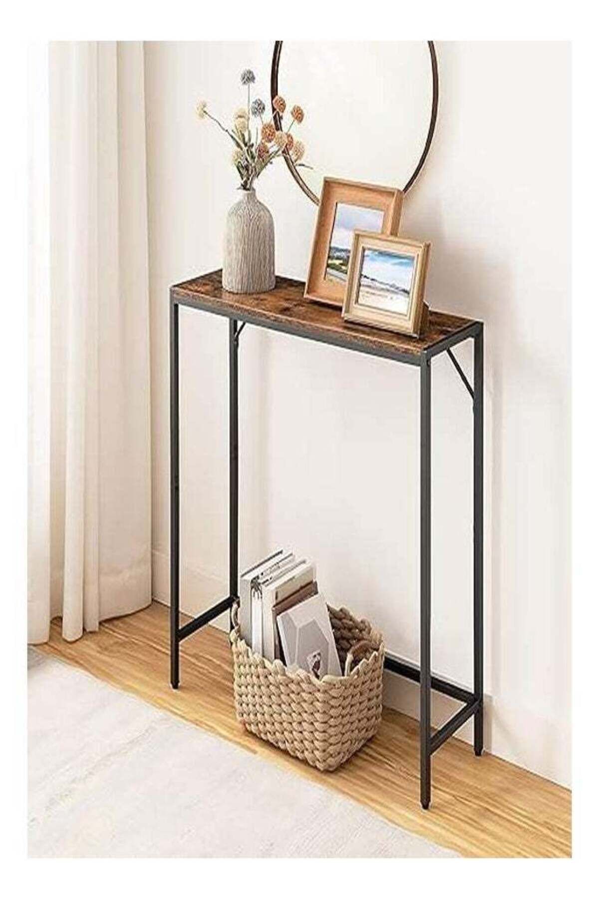 Luxury Home-Narrow console table, small entryway table, side table, extra long entryway table, EI-109 4