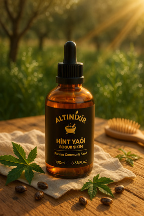 ALTINİXİR Hint Yağı Soğuk Sıkım 100ml