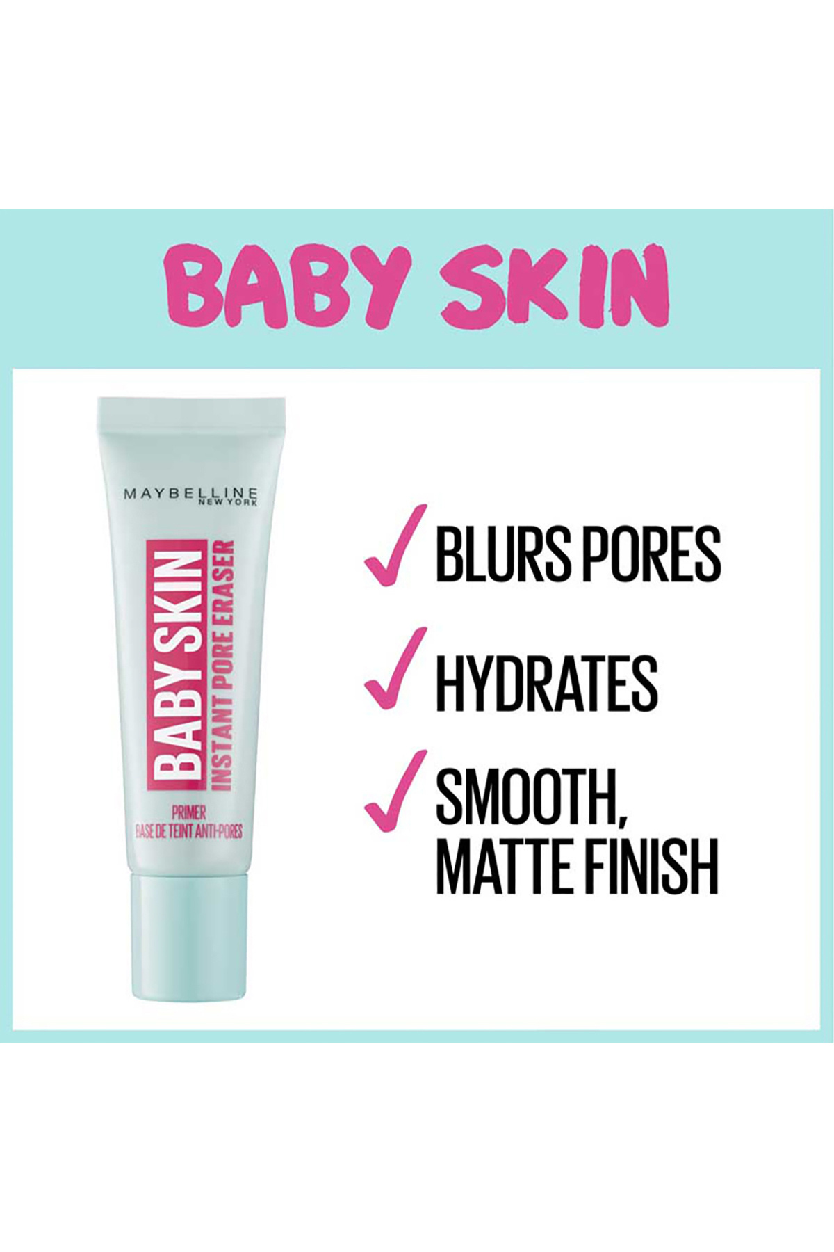 Maybelline New York-قاعدة مكياج لإخفاء مسام بشرة الطفل - ممحاة المسام 5