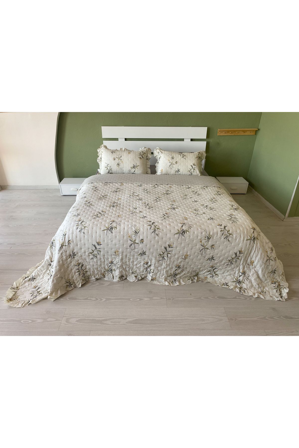 sutra-Flora Series Double Sided Double Bedspread Set 4
