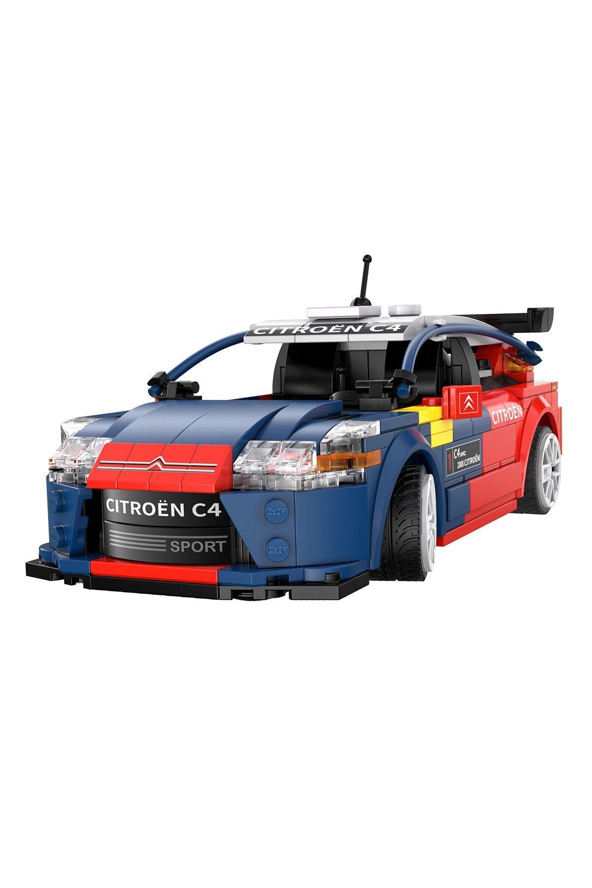 cada-C51078W 2008 Citroen C4 Wrc Block Set 329 Pieces -Wagon Life 4