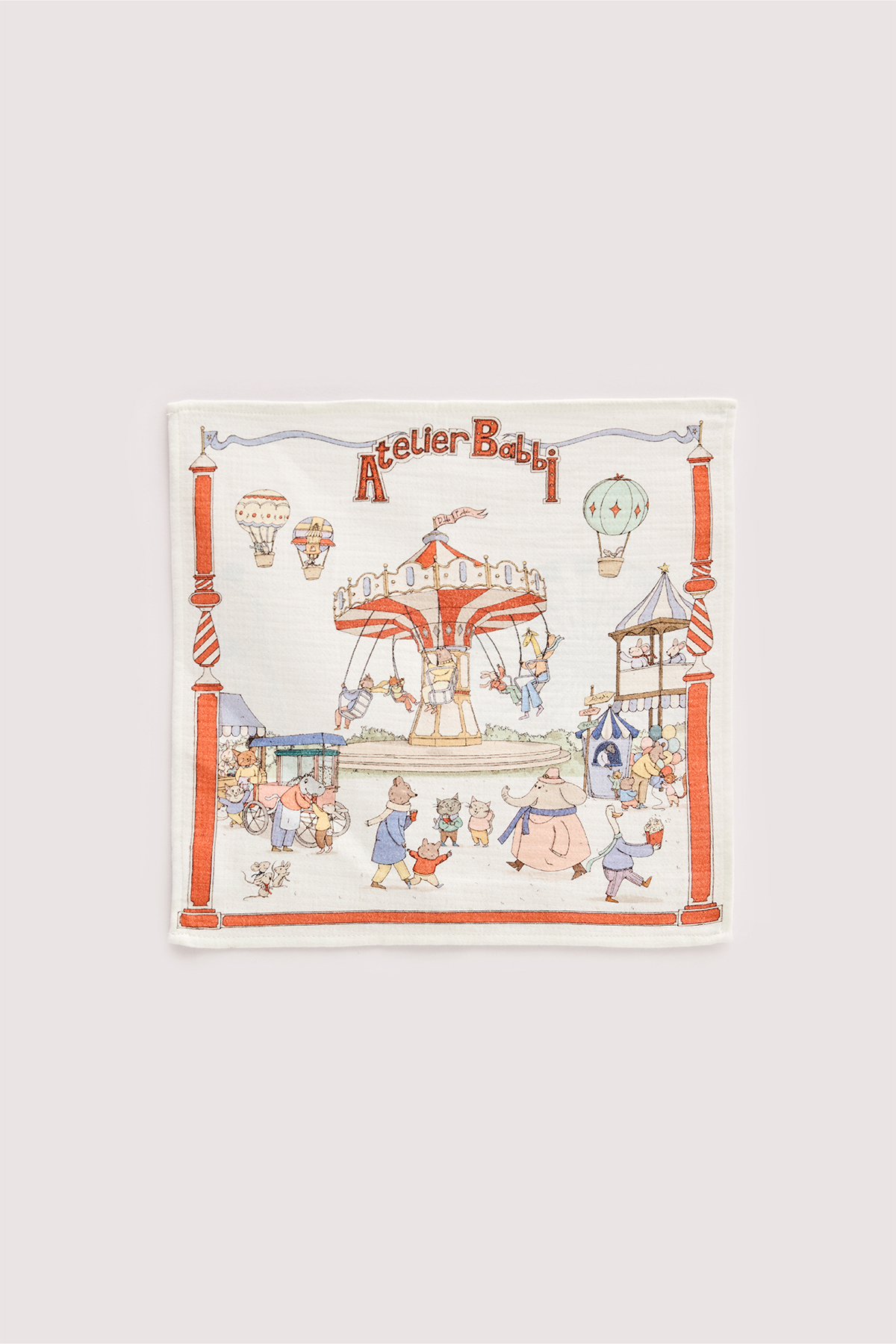 Atelier Babbi %100 Pamuk 5'Li Yenidoğan Seti - Funfair fotoğrafı 6 (önizleme)