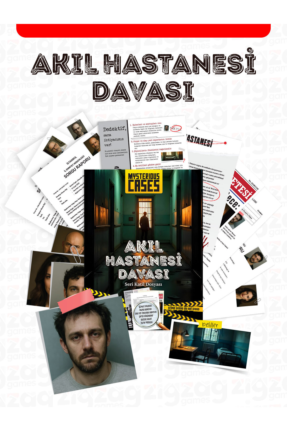 mysterious cases Dedektif Dava Çözme Oyunu | Akıl Hastanesi Davası