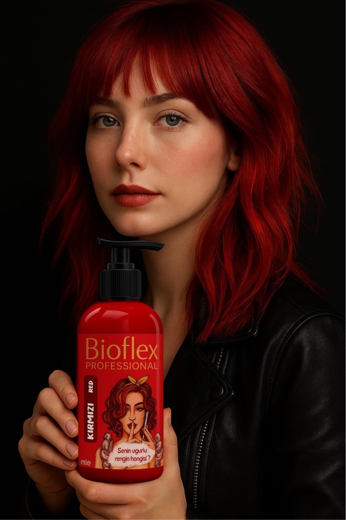 Bioflex Natural Hair Color Amonyaksız Kırmızı Renkli Saç Boyası 250ml