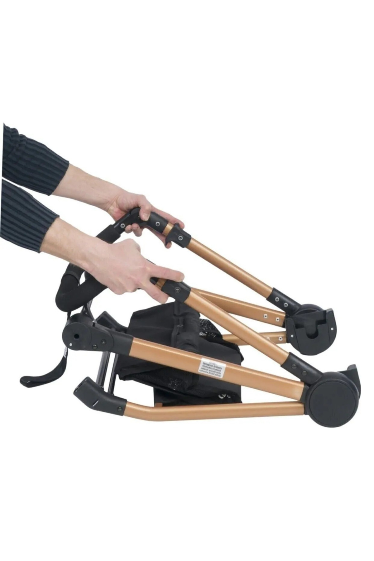 4 Baby Esse Model Gold Antrasit Travel Bebek Arabası Puset fotoğrafı 6 (önizleme)