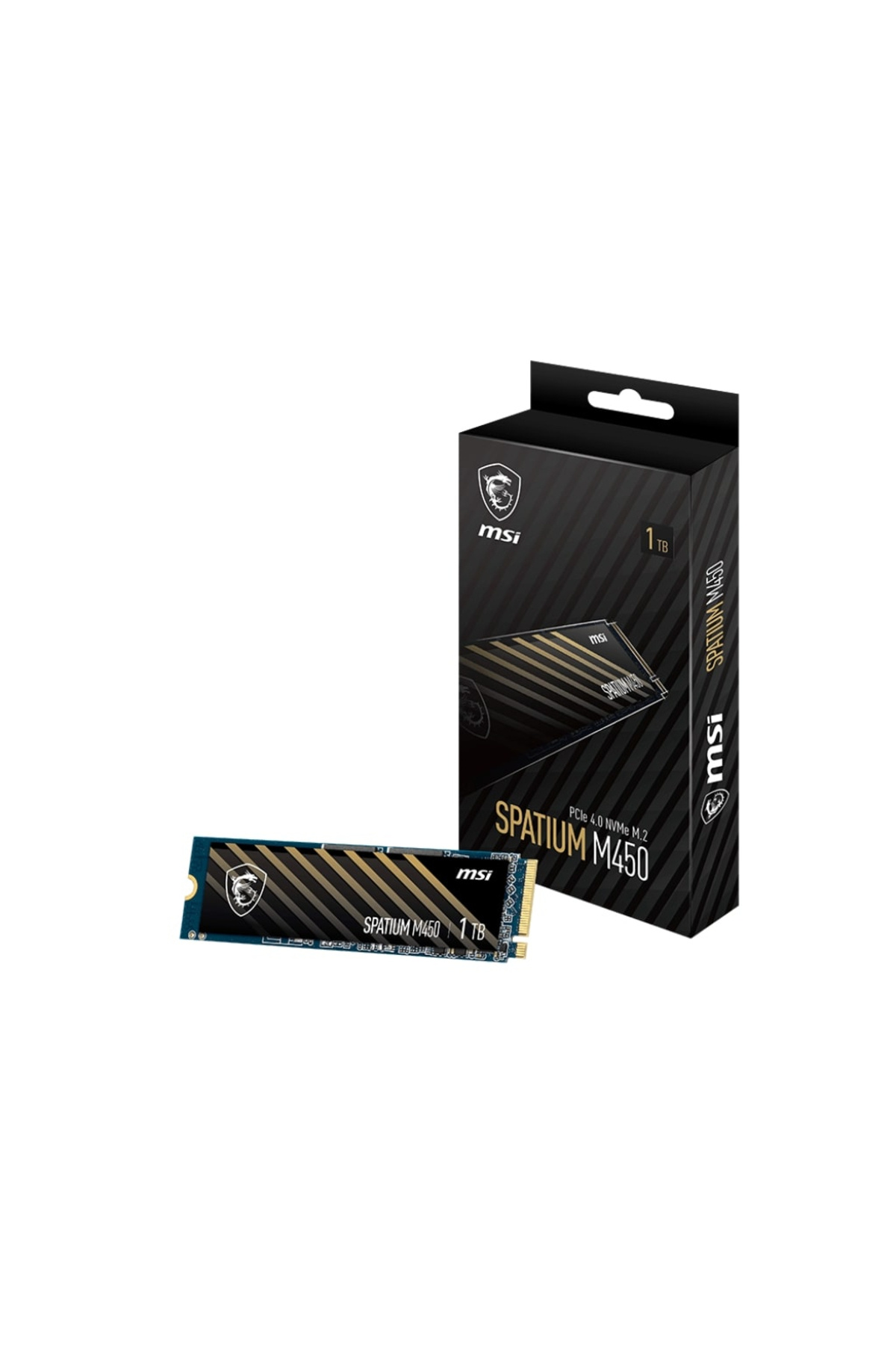 MSI Spatium M450 500gb V1 3600/2000mb/s Pcıe 4.0 Nvme M.2 Ssd Disk