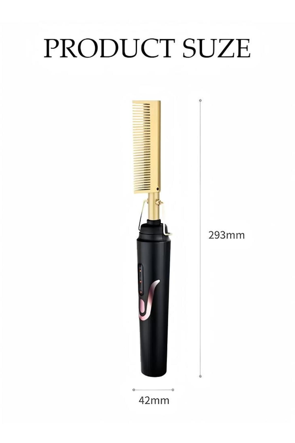 Generic-Hair Straightener 3 Modes 10 Seconds Fast Heating Dry And Wet Dual Use Anti-scalding 5