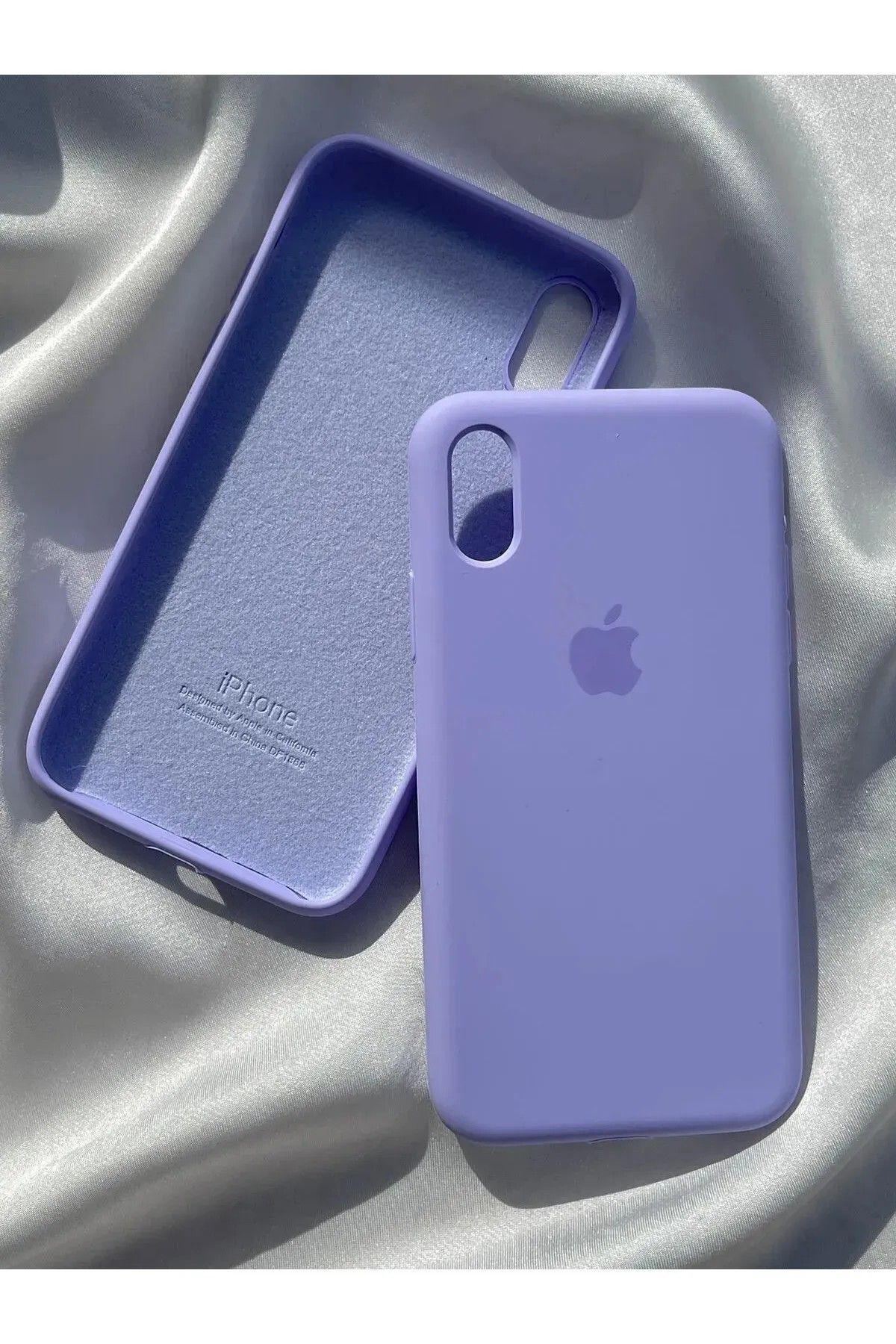 TimuyaCase Iphone X/xs Ile Uyumlu Lansman Silikon Kılıf Premium A Class - Lila
