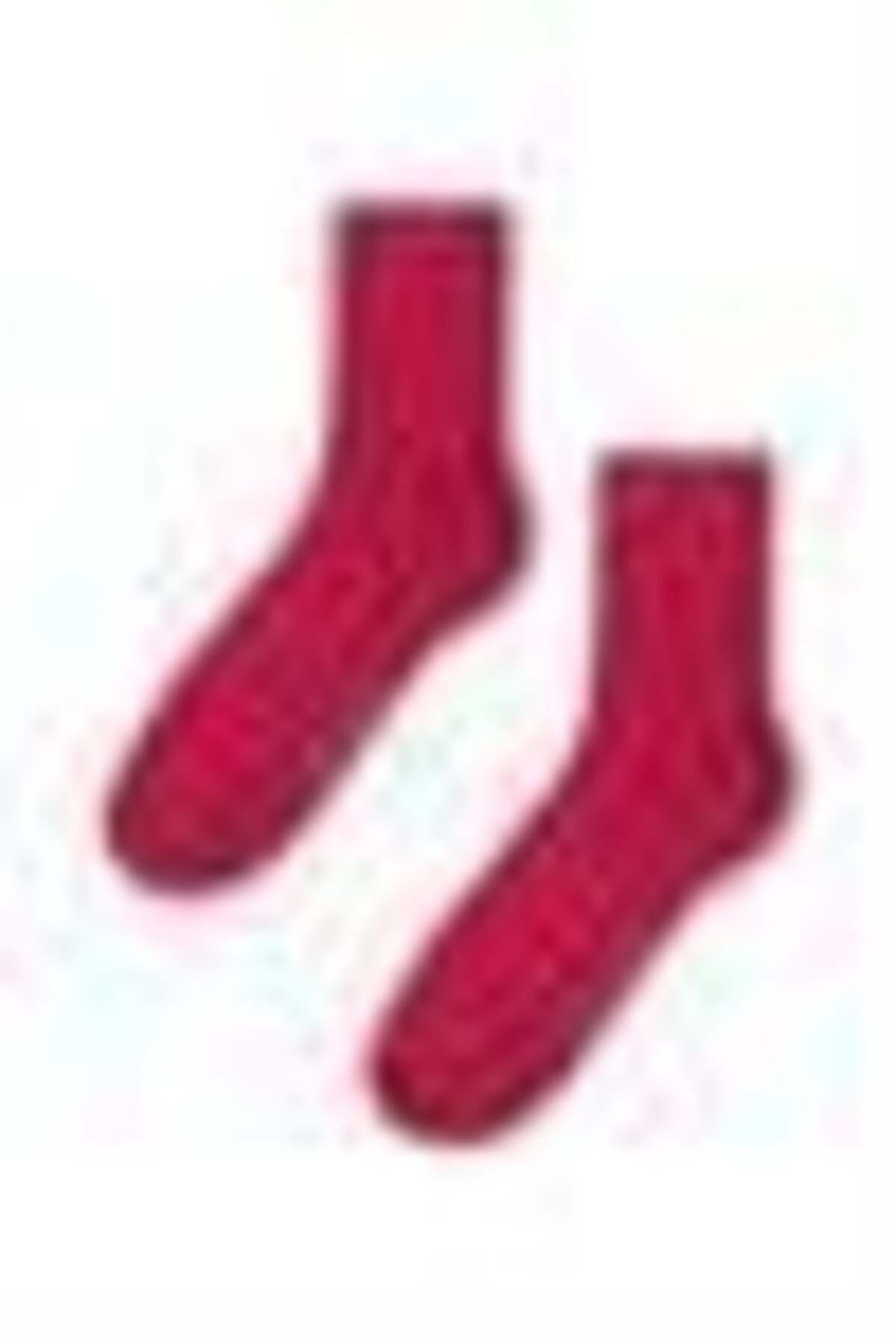 BONY SOCKS Kadın Family Basic Soket Çorap Fuşya