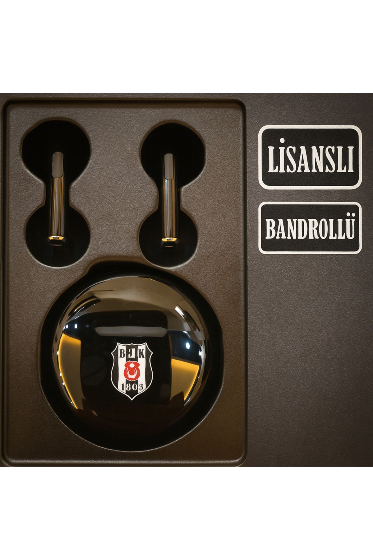 Beşiktaş Lisanslı ve Bandrollü TWS Kablosuz Beşiktaş Kulaklık – Çarşı Enerjisi