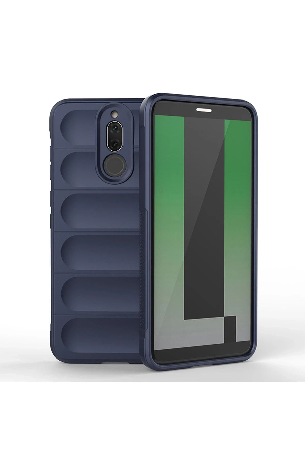 NewFace Huawei Mate 10 Lite Kılıf Optimum Silikon - Lacivert DSDRN