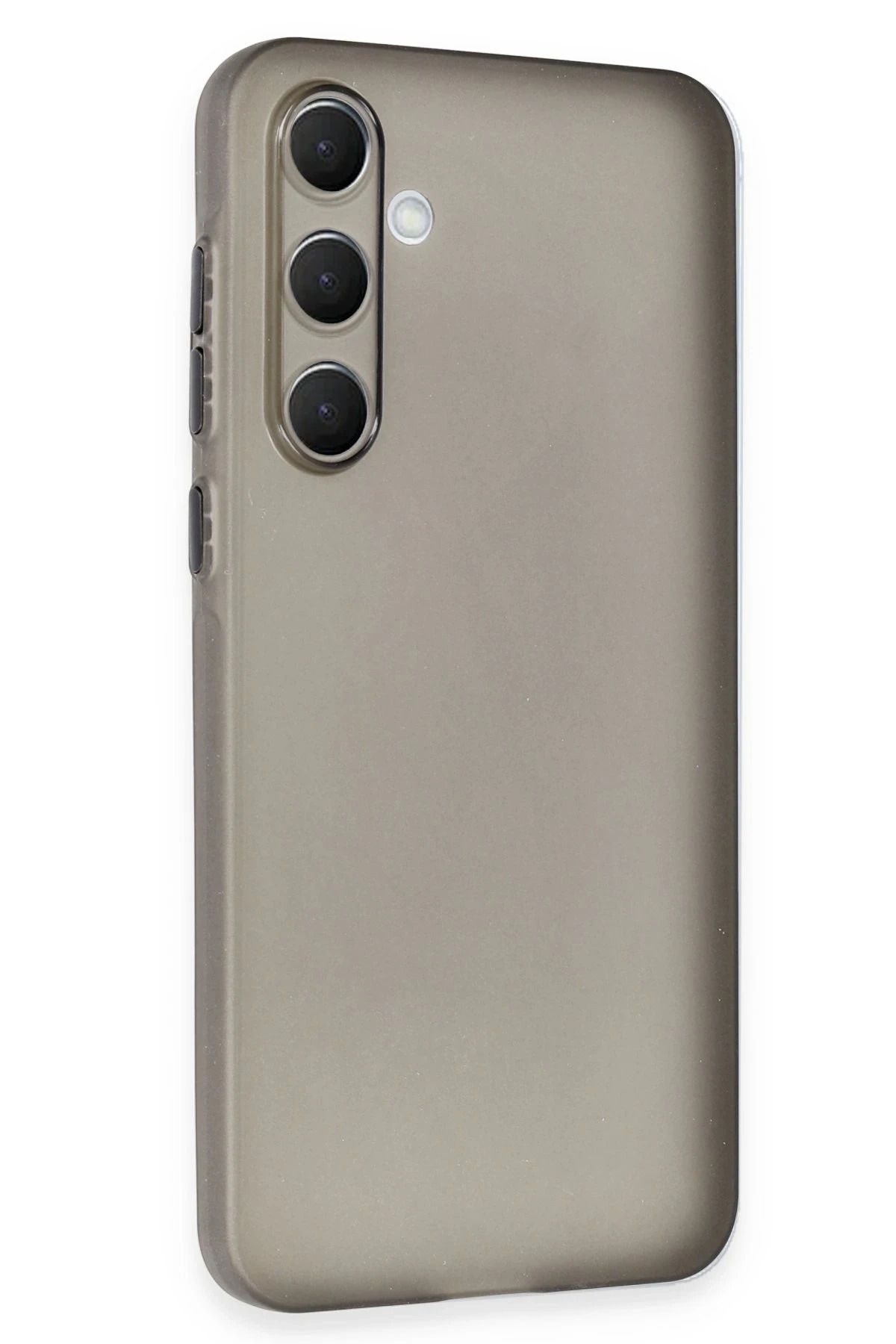 NewFace Samsung Galaxy A35 5G Kılıf Silikon - Gri DSDRN