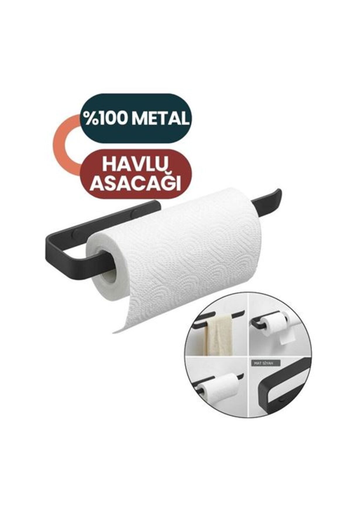 Skygo Vigna Black Havlu Folyo Asacağı