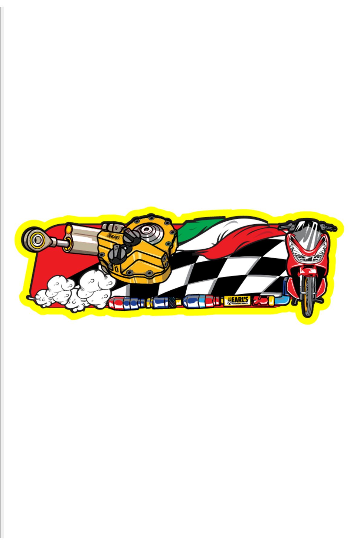 Nenya Honda PCX JDM Sticker