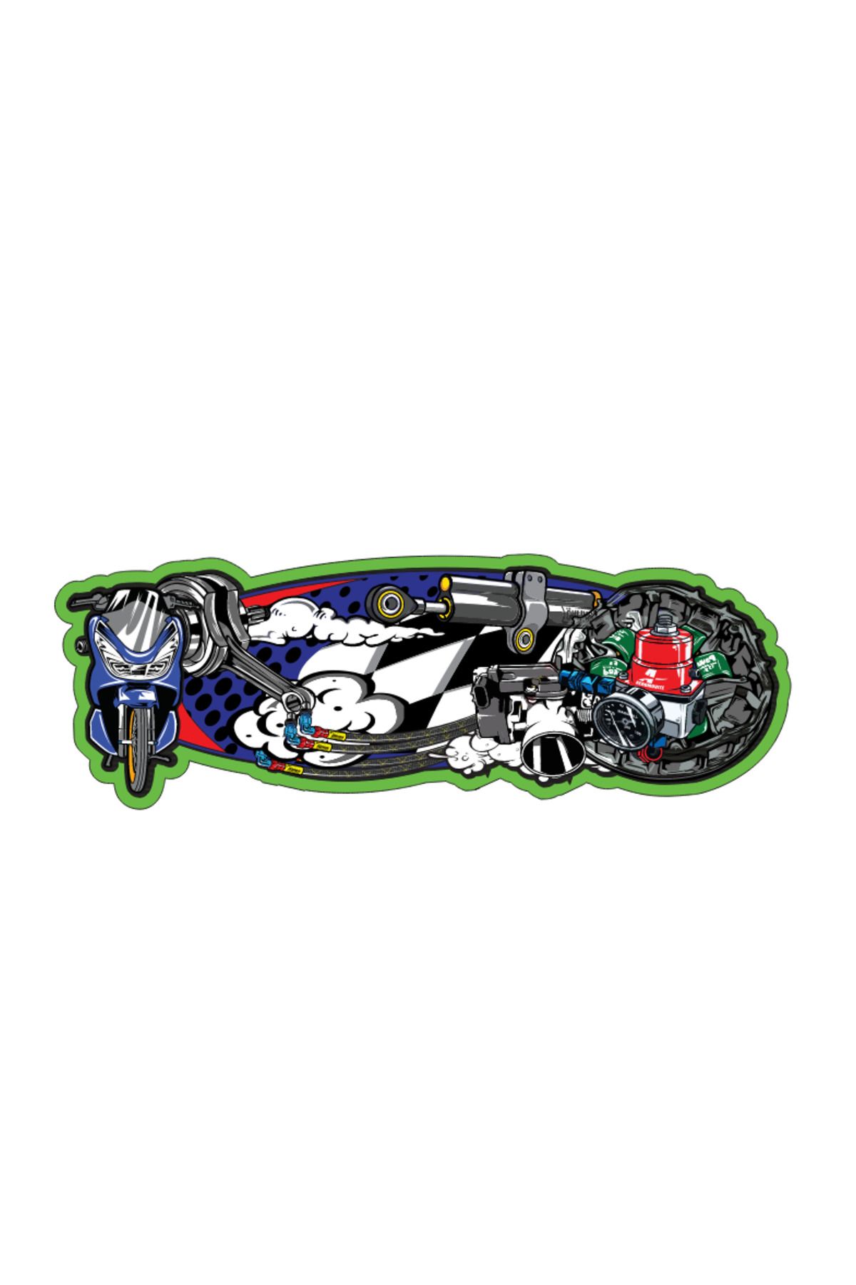 Nenya Honda PCX JDM Sticker