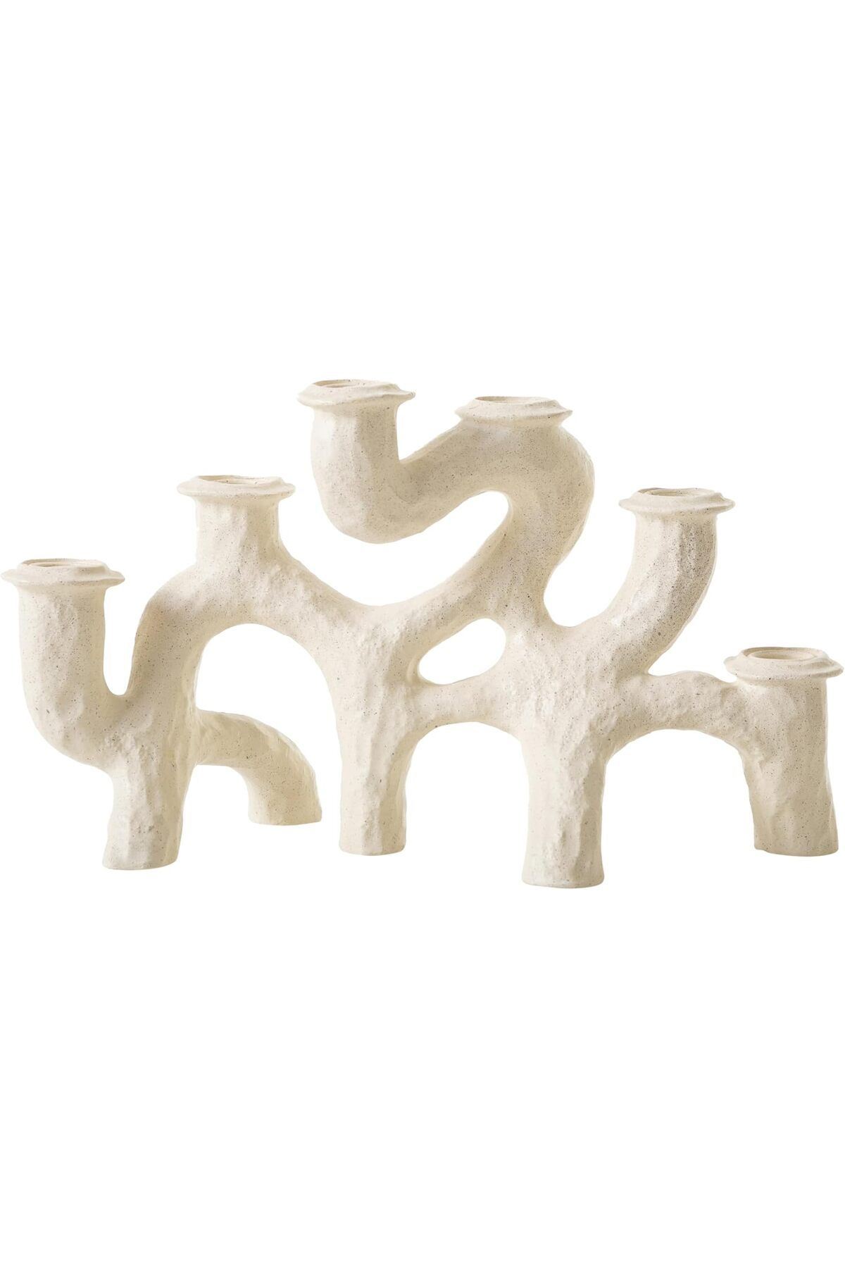 Mena Rise Concept Torcia 6'Lı Mumluk Beyaz 14x20x35 cm 1064272