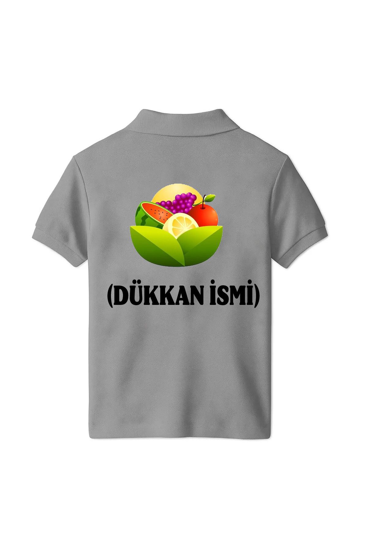 Pisa Art Kişiye Özel İsim Soyisim Manav Polo Yaka T-Shirt(Arkadaki Model İsteğinize Göre Değişebilir)