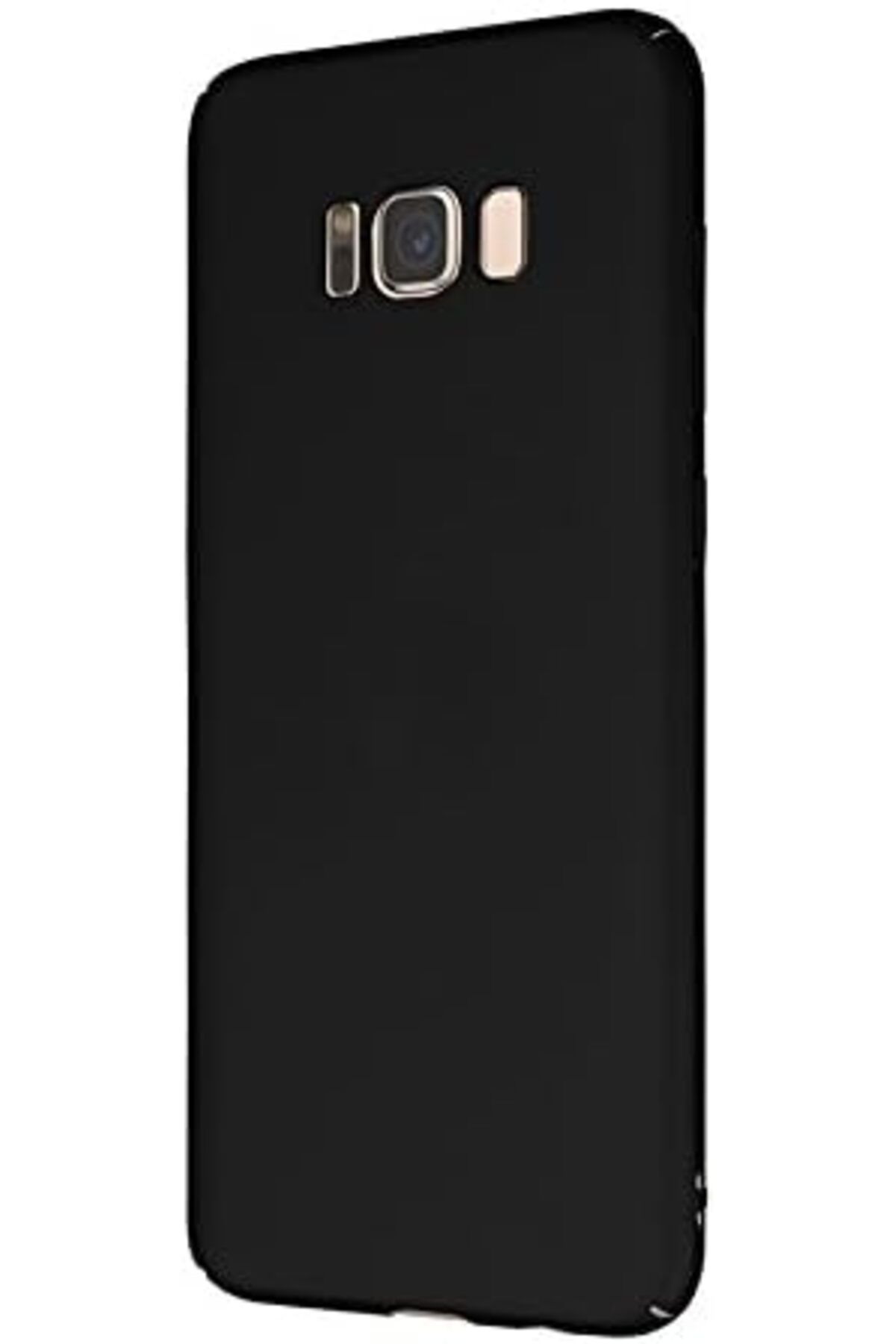 Mena Rise TuonShop Galaxy S8 Uyumlu Sert Rubber Silikon Kılıf (Siyah) 1122991