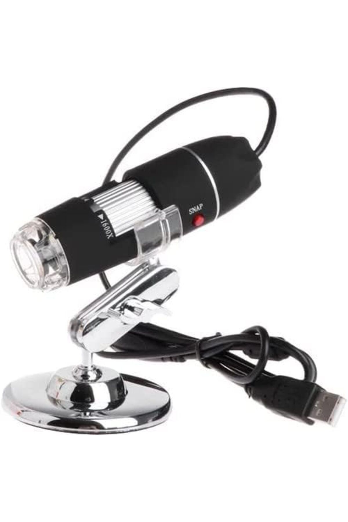 Mena Rise Ve Saç Analiz Cihazı 1600x 2.MP USB 8 Led Digital Mikroskop 1064272